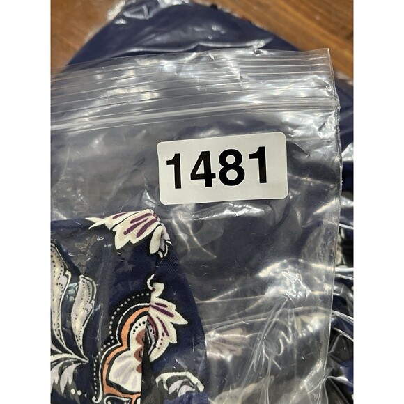 Lands End Paisley Tugless Low Leg Molded Soft Cup One Piece Swimsuit 16 Beach - Picture 14 of 14